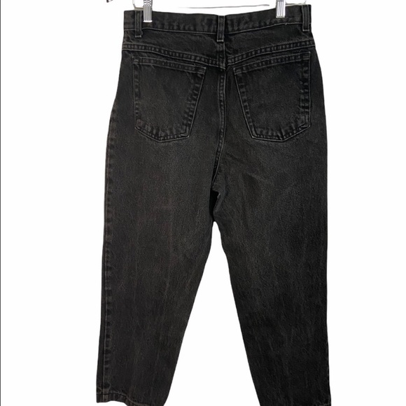 Vintage SkyDyed Denim Black Relaxed Fit Jeans - Picture 9 of 12